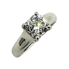 1,18 Karat Tiffany & Co. Lucida Diamant & Platin Ring