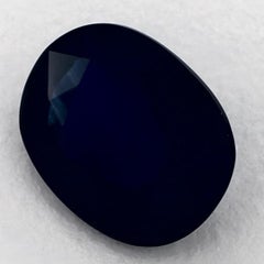 1.18 Ct Blue Sapphire Oval Loose Gemstone (pierre précieuse en vrac)