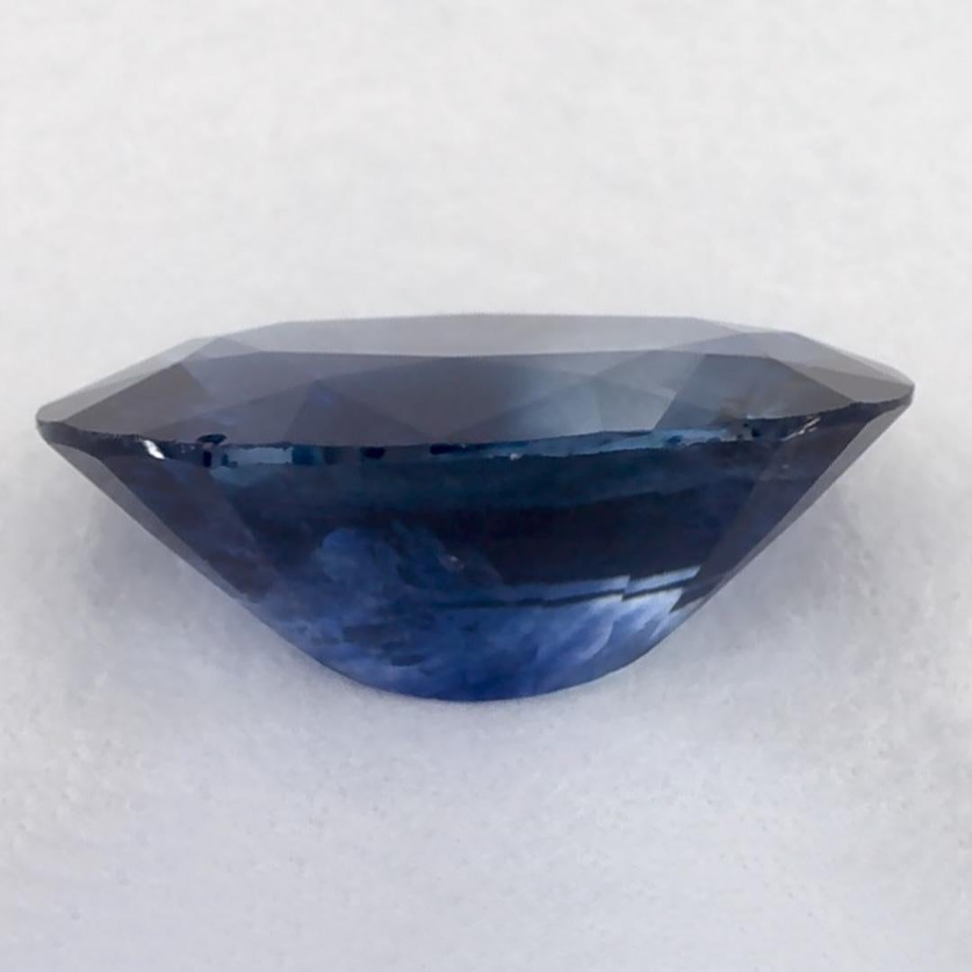 1.18 Karat Blauer Saphir Oval Loser Edelstein im Zustand „Neu“ im Angebot in Fort Lee, NJ