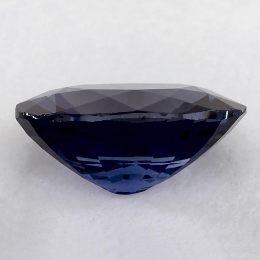 1.18 carati di zaffiro blu ovale sfuso In condizioni Nuovo in vendita a Fort Lee, NJ