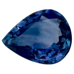 1.18 Ct Blue Sapphire Pear Loose Gemstone (pierre précieuse en vrac)