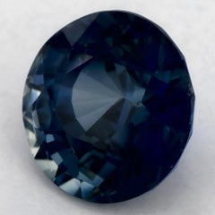 1.18 Ct Blue Sapphire Round Loose Gemstone