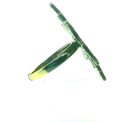 1.18Ct Champagne Diamond Starburst Ring in Oxidized Sterling Silver, 18K Gold