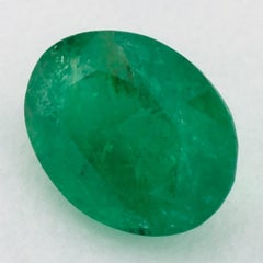 1.18 Ct Emerald Oval Loose Gemstone