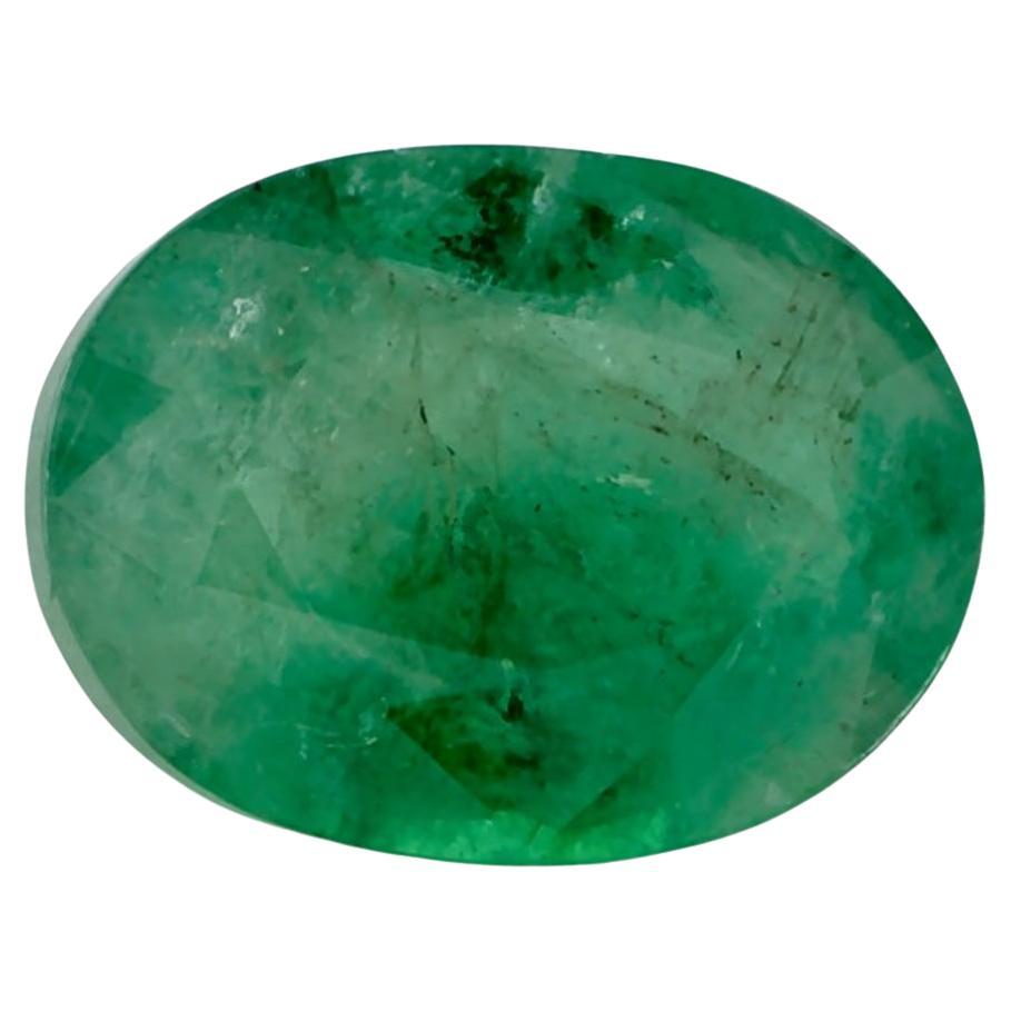 1.18 Ct Emerald Oval Loose Gemstone