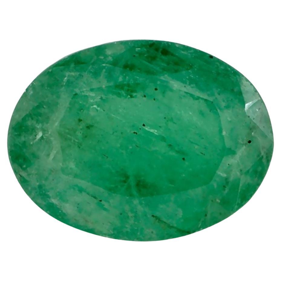 1.18 Ct Emerald Oval Loose Gemstone
