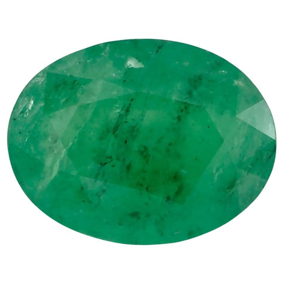 1.18 Ct Emerald Oval Loose Gemstone
