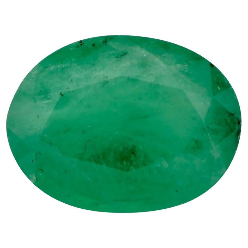 1.18 Ct Emerald Oval Loose Gemstone