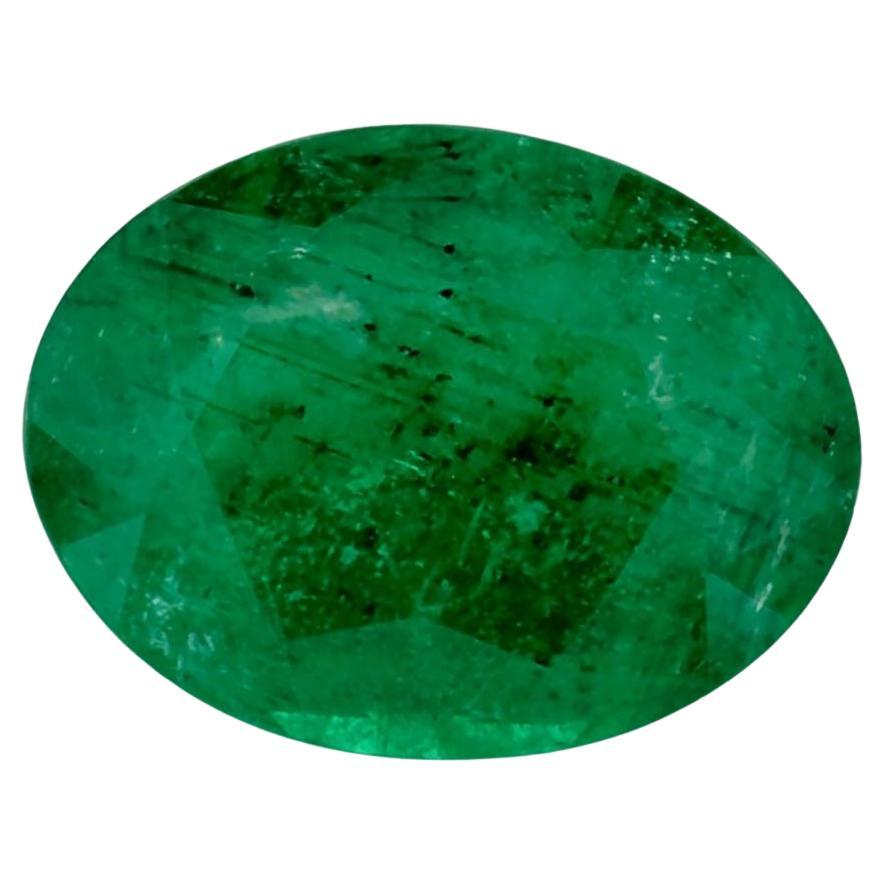 1.18 Ct Emerald Oval Loose Gemstone