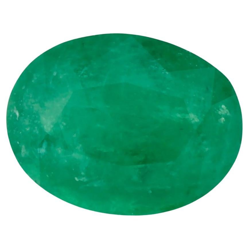 1.18 Ct Emerald Oval Loose Gemstone
