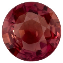 1.18 Ct Rubin Rund Lose Edelstein