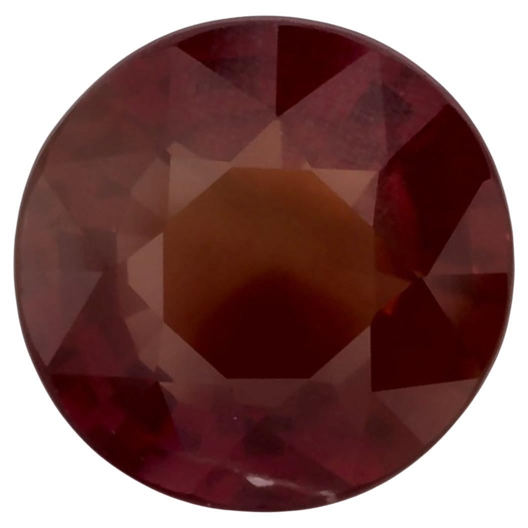 1.18 Ct Ruby Round Loose Gemstone