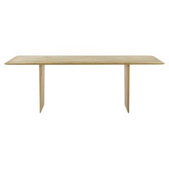 Mesa de comedor de exterior de 118" de madera de cedro natural