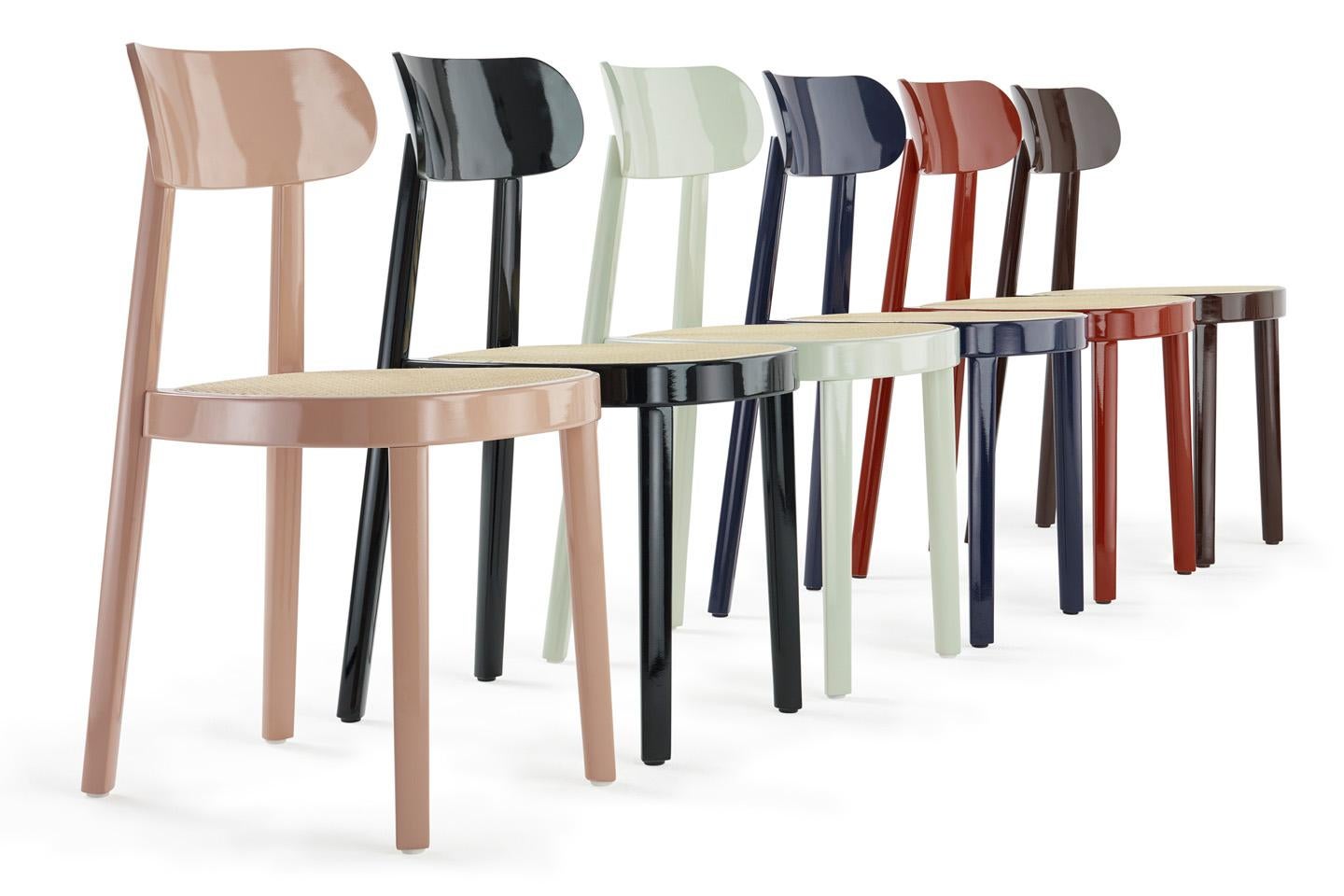 Contemporary Customizable 118 Wood Stool by Sebastian Herkner For Sale