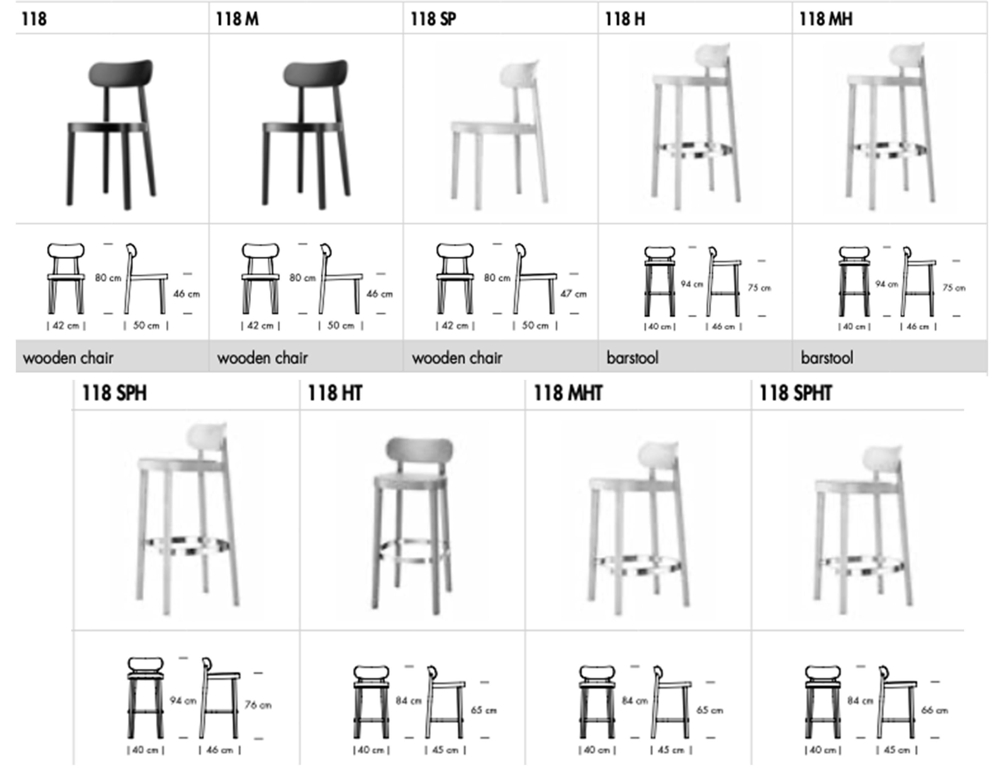 Customizable 118 Wooden Chair by Sebastian Herkner For Sale 12