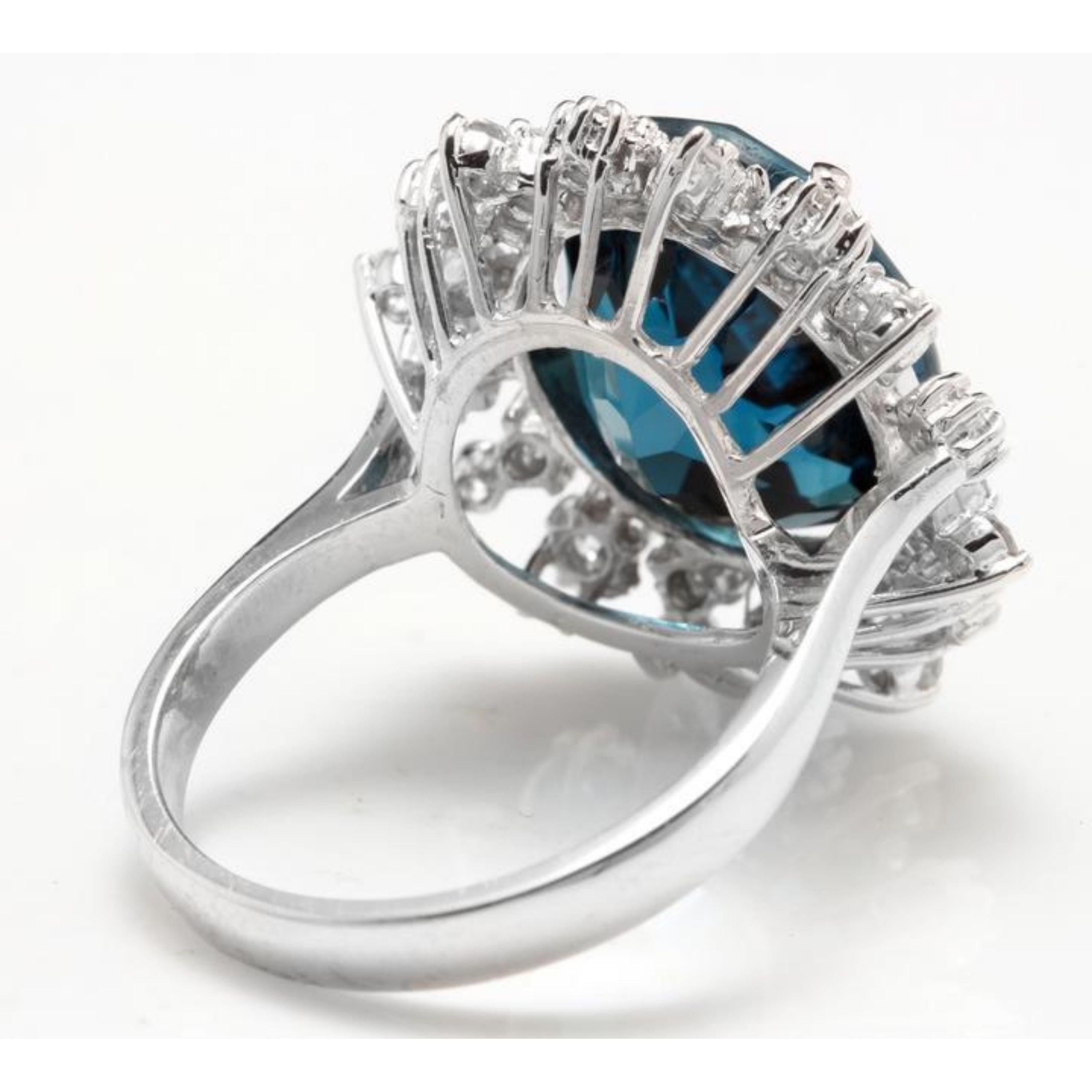 london blue topaz ring meaning