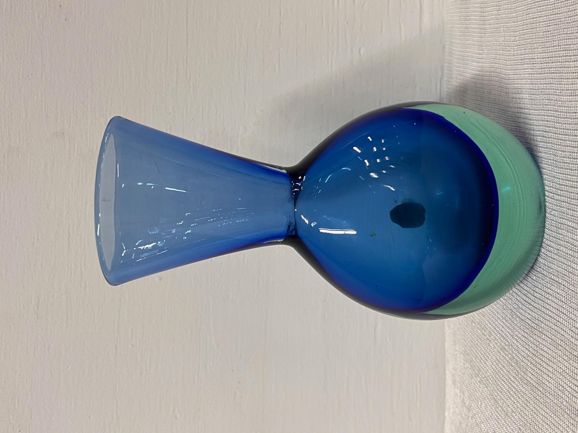 Mid-20th Century “11824” Model Glass vase by Flavio Poli For Sale