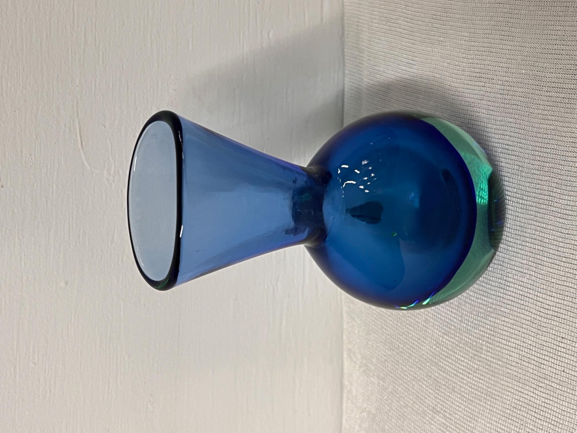 Murano Glass “11824” Model Glass vase by Flavio Poli For Sale