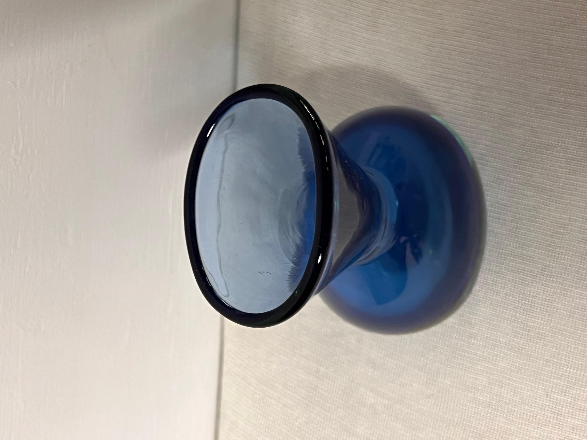 “11824” Model Glass vase by Flavio Poli For Sale 1