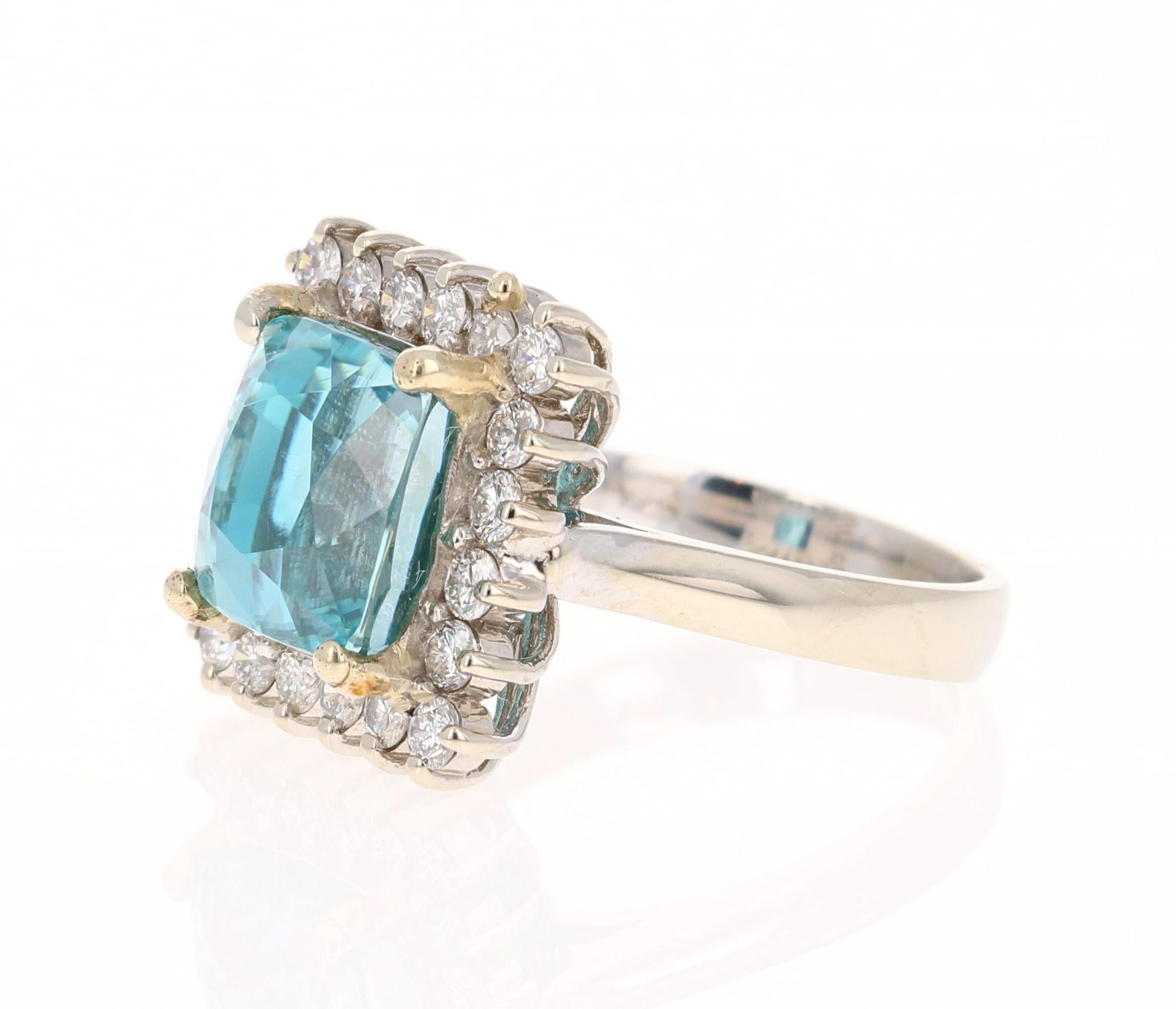 blue zircon ring tiffany