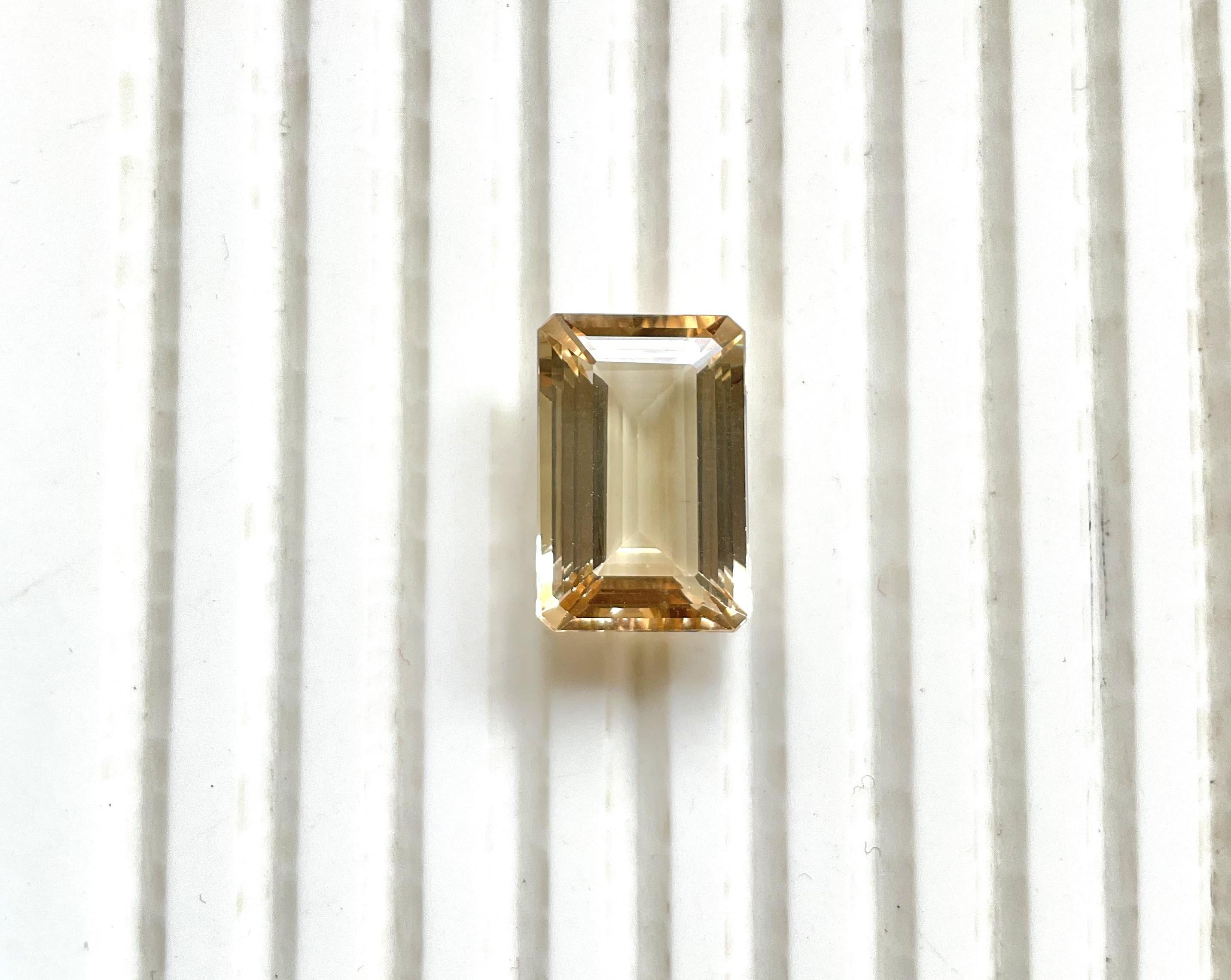 11.84 Carats Peach Tourmaline Octagon Faceted Top Quality Cut stone Natural Gem

Pierre précieuse - Tourmaline
Poids - 11,84 carats
Taille -  17x11x7 mm
Forme - Pierre taillée en octogone