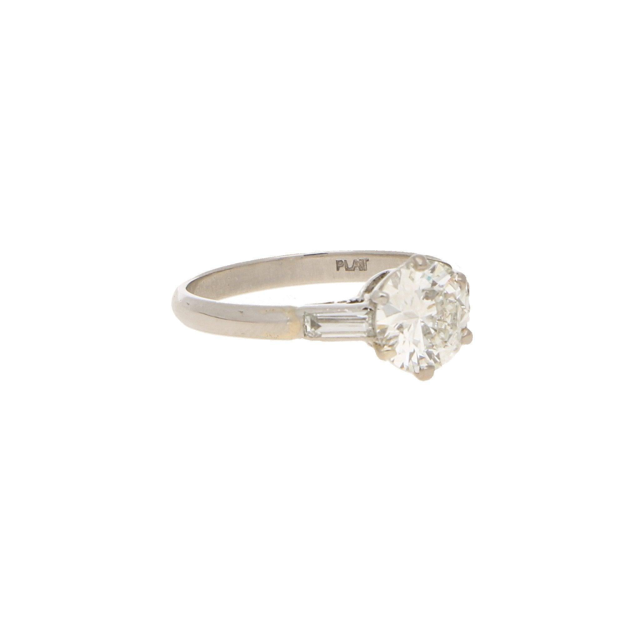 3 ct solitaire engagement rings