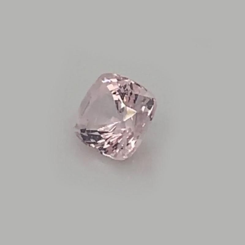 This 1.19-carat Cushion Light Pink natural unheated sapphire GIA Certificate number: 6203389634 was hand-selected by our experts for its exceptional color. It's 5.7 mm in diameter.

We can custom make for this rare gem any Ring/ Pendant/ Necklace
