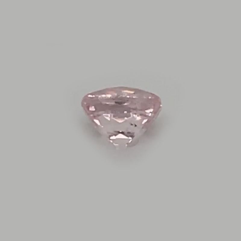 1.19 Carat Cushion Shape Light Pink Natural Sapphire GIA Certified Unheated In New Condition For Sale In San Francisco, CA
