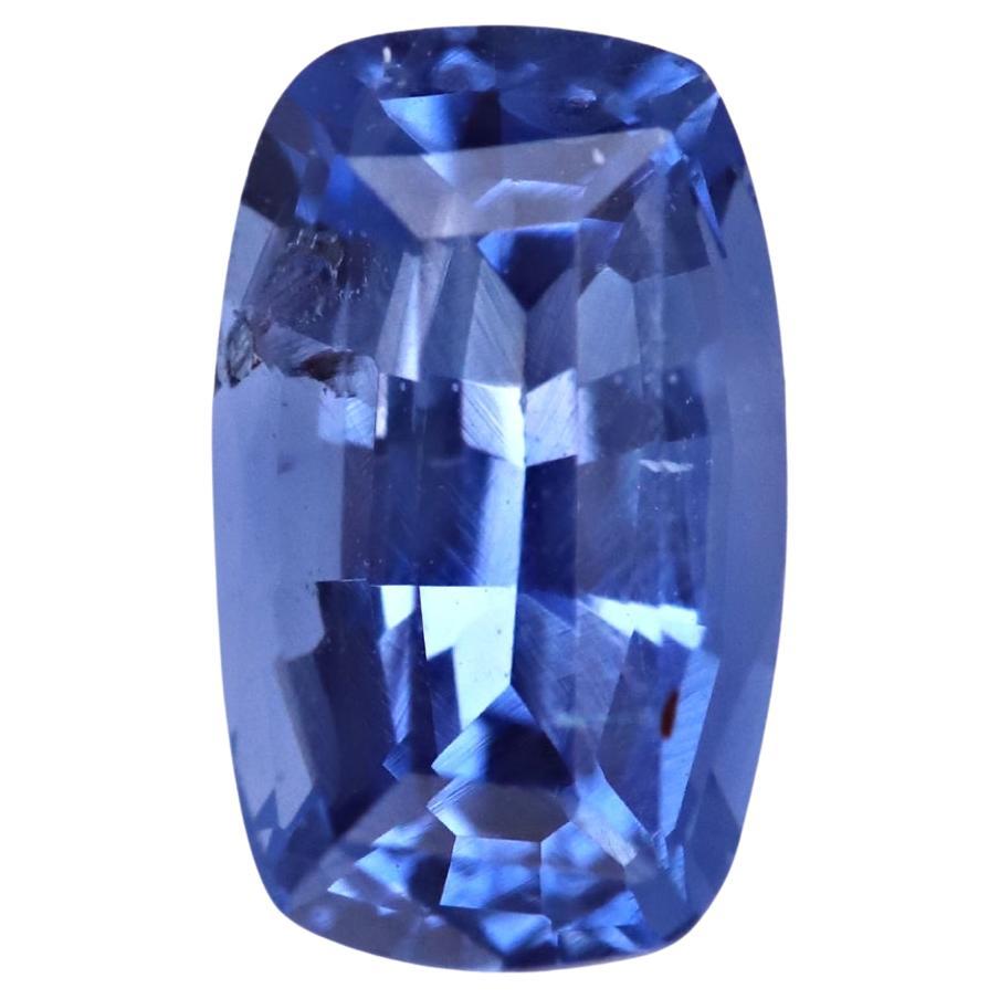 1.19 Carat Unheated Natural Blue Sapphire Loose Gemstone from Sri Lanka For Sale
