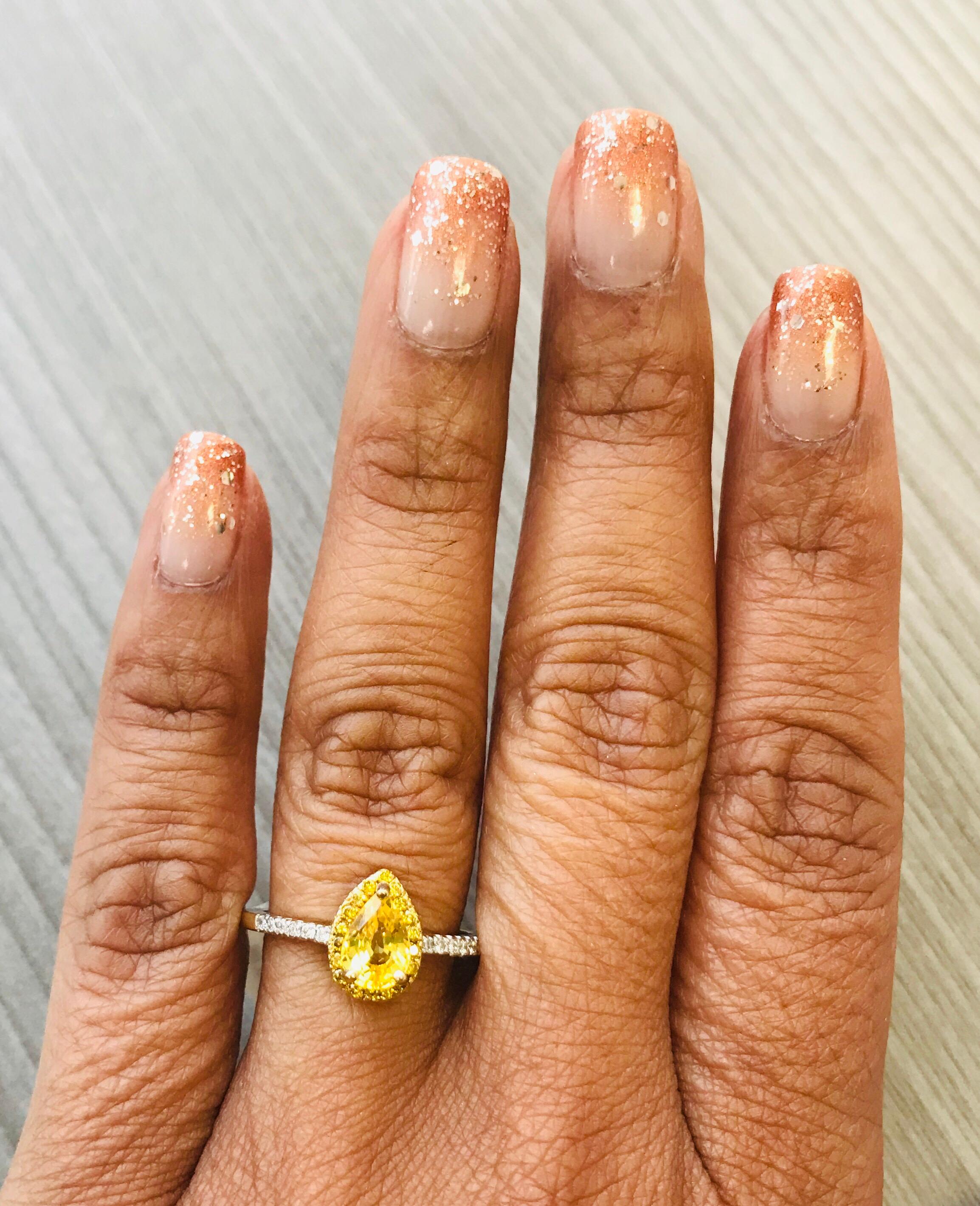 yellow gold engagement rings