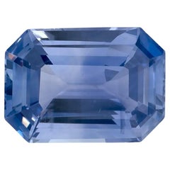1.19 Ct Blue Sapphire Octagon Cut Loose Gemstone