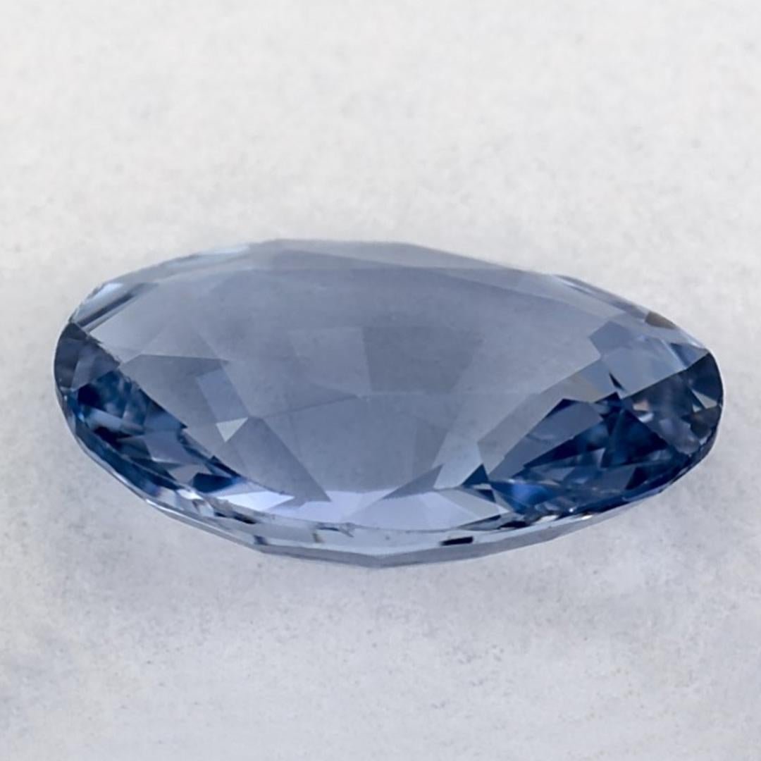 1.19 carati di zaffiro blu ovale sfuso In condizioni Nuovo in vendita a Fort Lee, NJ