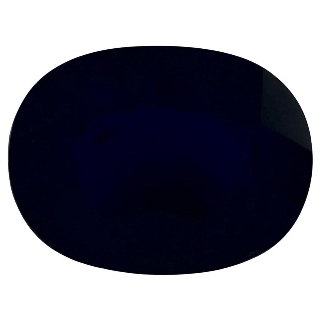 1.19 carati di zaffiro blu ovale sfuso