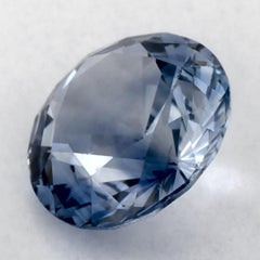 1.19 Ct Blue Sapphire Round Loose Gemstone
