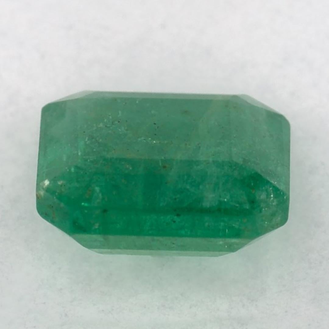 1.19 qt Esmeralda talla octágono Gema suelta en Nuevo estado para la venta en Fort Lee, NJ