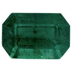 1.19 Ct Emerald Octagon Cut Loose Gemstone
