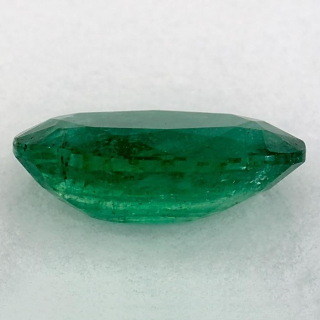 1.19 Karat Smaragd Oval Loser Edelstein im Zustand „Neu“ im Angebot in Fort Lee, NJ