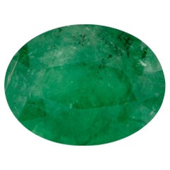 1.19 Karat Smaragd Oval Loser Edelstein