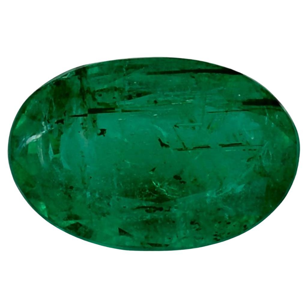 1.19 Ct Emerald Oval Loose Gemstone