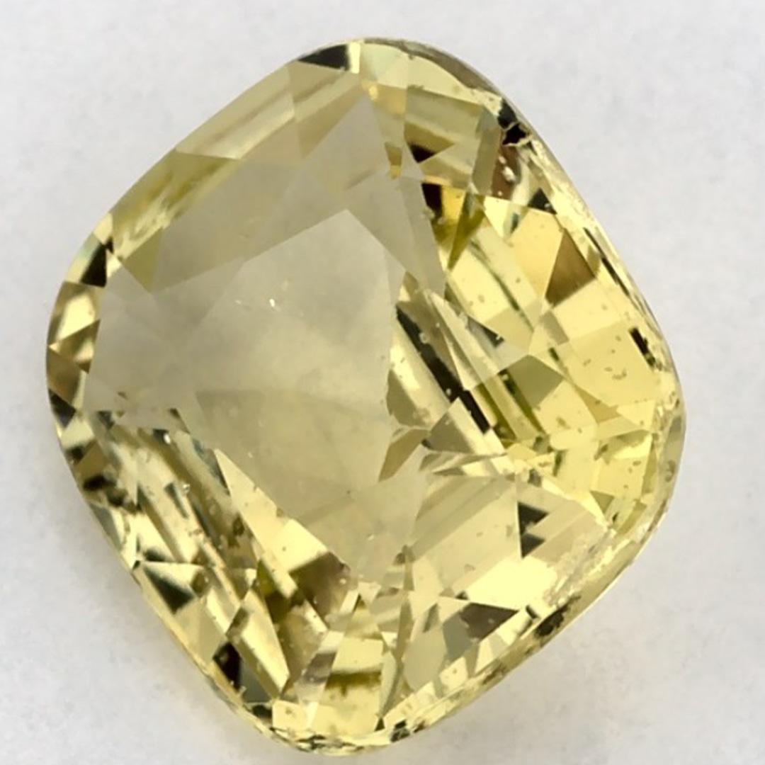 De las mujeres Zafiro verde de 1.19 qt Gema suelta en cojín en venta