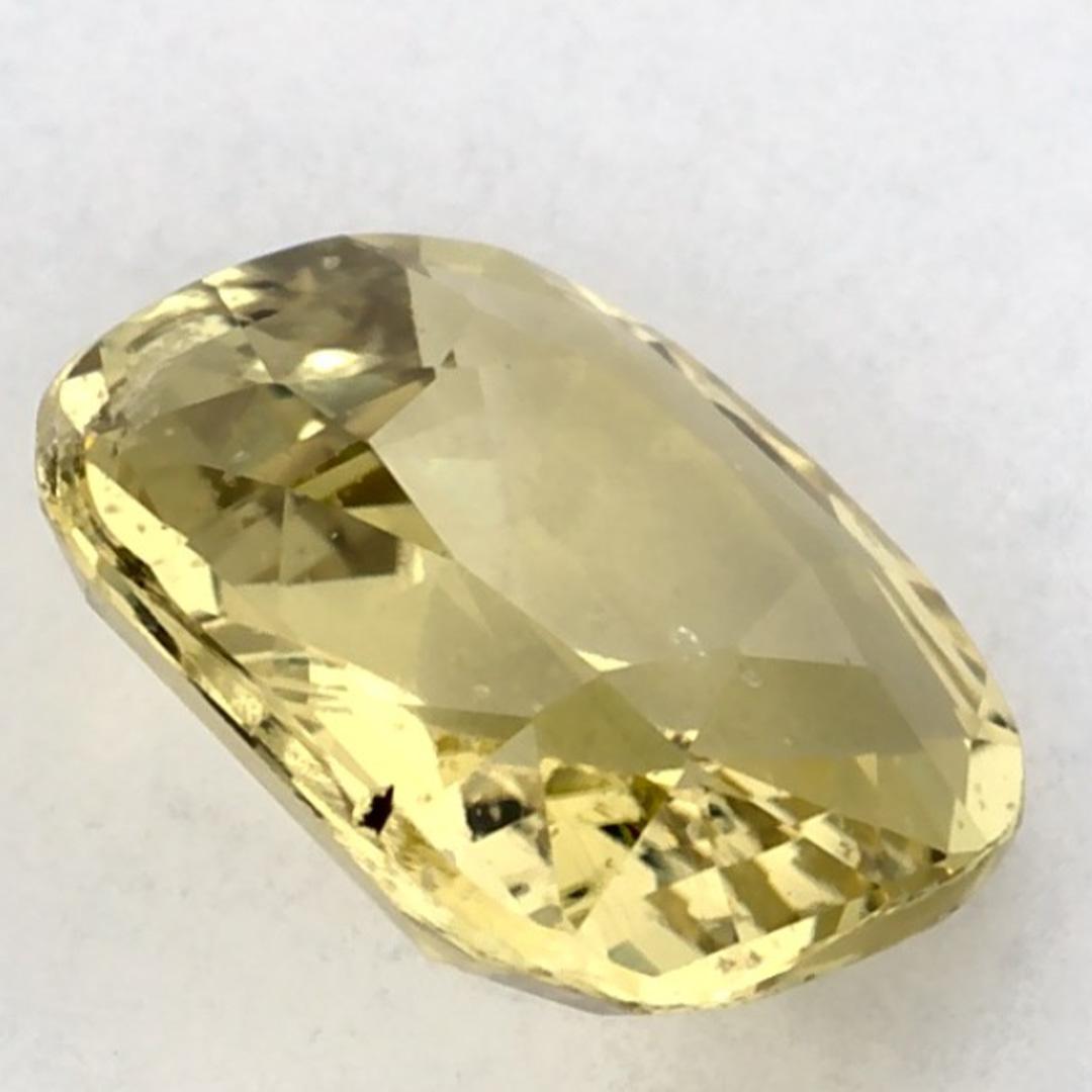 Zafiro verde de 1.19 qt Gema suelta en cojín en venta 1