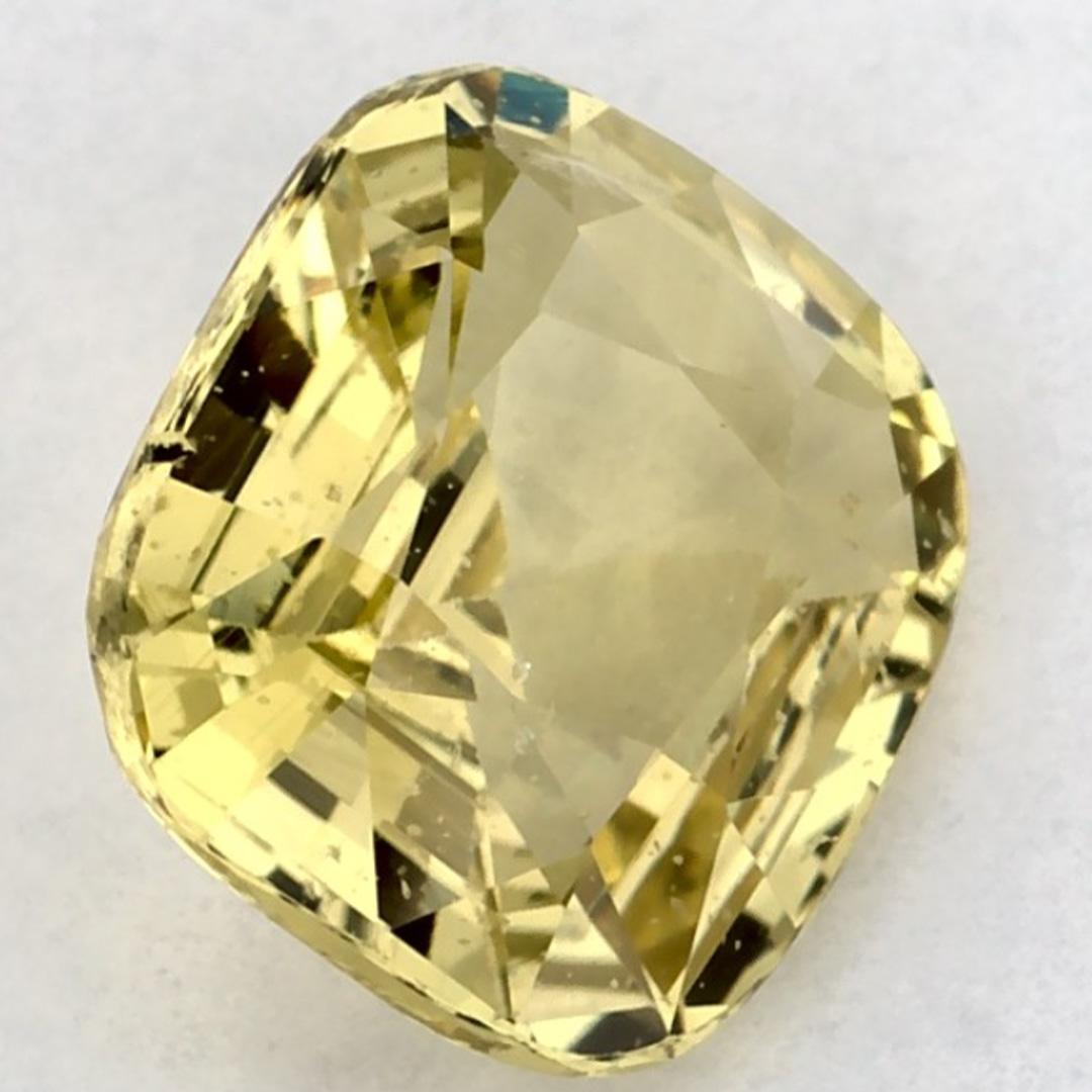 Zafiro verde de 1.19 qt Gema suelta en cojín en venta 2