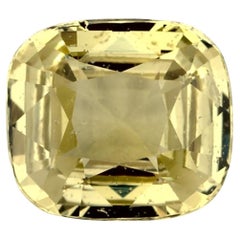 1.19 Ct Green Sapphire Cushion Loose Gemstone