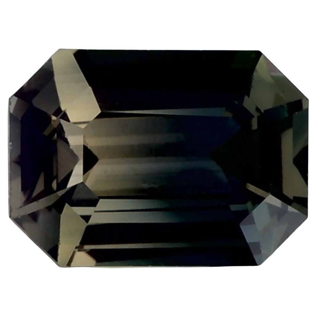 1.19 Ct Green Sapphire Octagon Loose Gemstone (pierre précieuse en vrac)