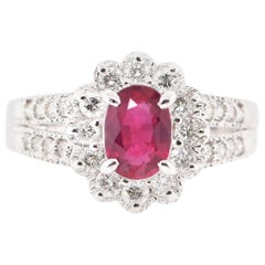 1.191 Carat Natural Untreated
No Heat
Ruby and Diamond Ring Set in Platinum 1.191 Carat Natural Untreated
No Heat
Ruby and Diamond Ring Set in Platinum