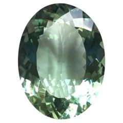 11.92 Carats Aquamarine Top Quality Oval Cut Stone For Jewelry Natural Gemstone