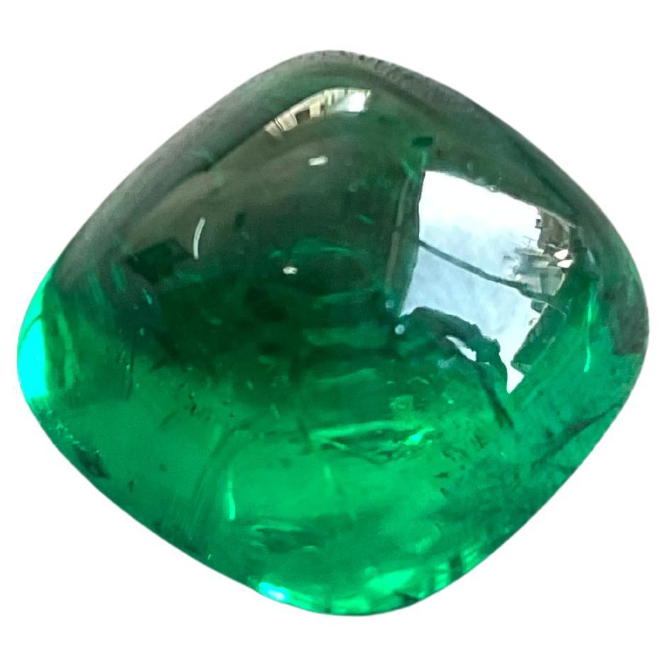 11.97 Karat sambischer Smaragd Zuckerhut Cabochon Top Qualität Natürlicher Edelstein

Edelstein - Smaragd
Gewicht: 11,97 Karat
Größe: 13,36x13,21x8,87 MM
Menge: 1 Stück
Die Form: Zuckerhut
