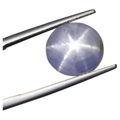 11.99ct Oval Cabochon Blue Star Sapphire GIA Certified