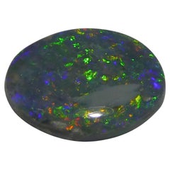 1.19ct Oval Cabochon Gray Opal from Australia