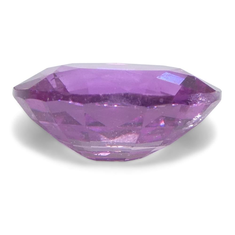 Zaffiro rosa ovale da 1,19ct del Madgascar in vendita 3